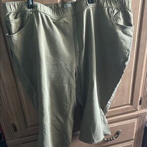 Knit Pull-On Wide Leg Pants